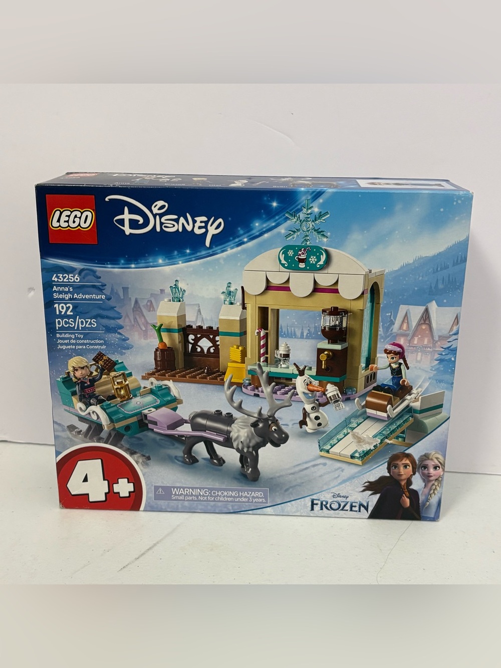 Lego Disney Anna’s Sleigh Adventure NIB #43256 Frozen Olaf Sven Kristoff